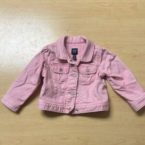 GAP Kids Light Pink Jean Jacket